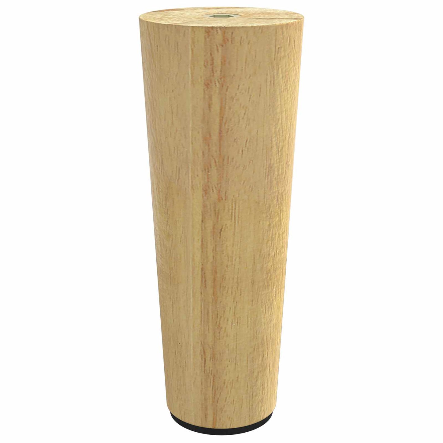 vidaXL Πόδια Επίπλων 2 pcs Καφέ Ø 44 x 100 mm Στερεό Ξύλο Ευκαλύπτου