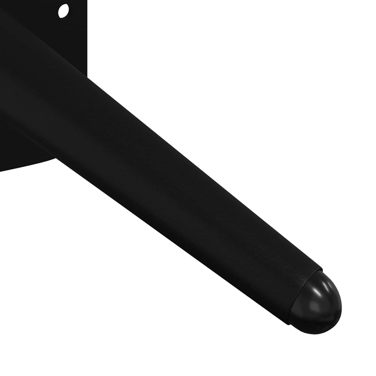 vidaXL Σταντ Πόδια 2 pcs Μαύρο 56 x 56 x 100 mm Σίδερο