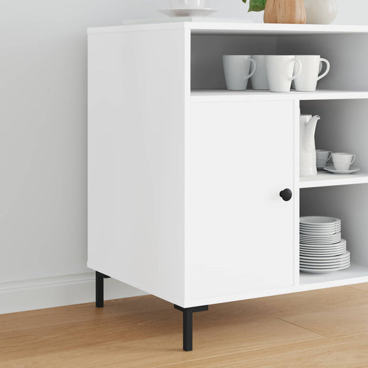 vidaXL Στηρίγματα 12 pcs Μαύρο 57 x 57 x 100 mm Σίδερο