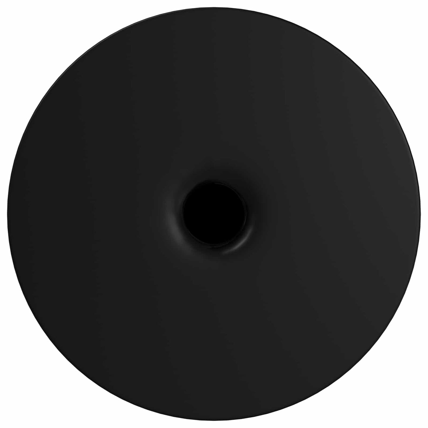 vidaXL Πόδια Επίπλων 12 pcs Μαύρο Ø 40 x 98 mm Σίδερο