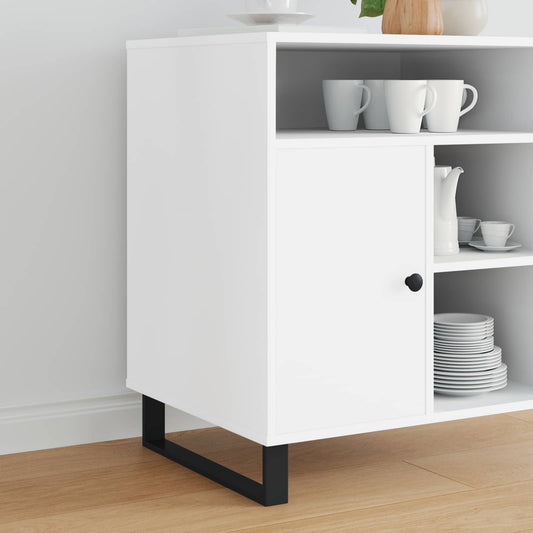 vidaXL Πόδια Επίπλων 12 pcs Μαύρο 436 x 40,5 x 100 χιλ Σίδερο