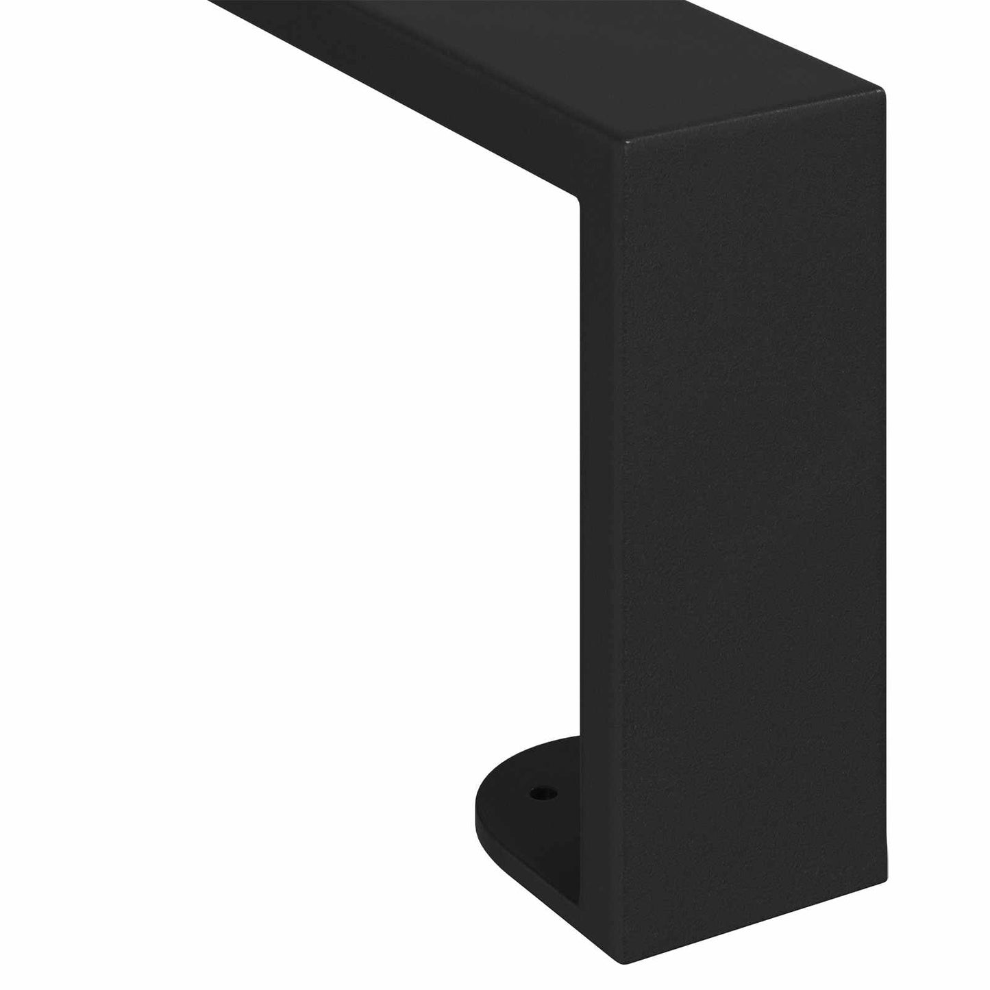 vidaXL Πόδια Επίπλων 12 pcs Μαύρο 481 x 40,5 x 100 χιλ Σίδερο