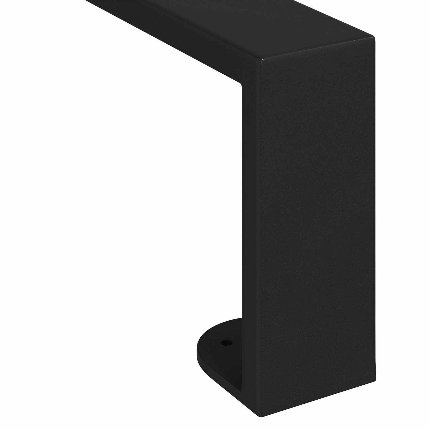 vidaXL Πόδια Επίπλων 12 pcs Μαύρο 796 x 40,5 x 100 χιλ Σίδερο