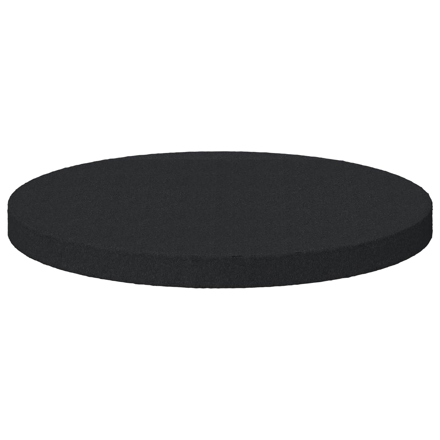 vidaXL Πάτοι Επίπλων 2 pcs Μαύρο Ø 30 x 2 mm EVA