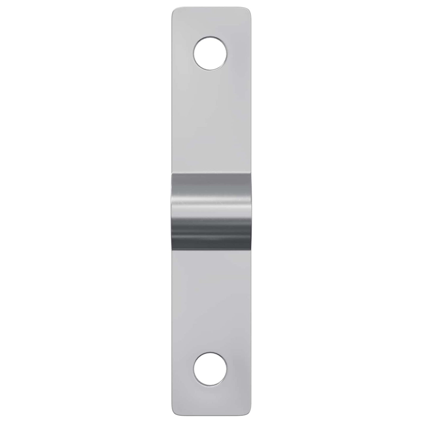 vidaXL Πλάκα Χτυπήματος 2 pcs Ασημί 50 x 10 x 1,2 mm Σίδερο