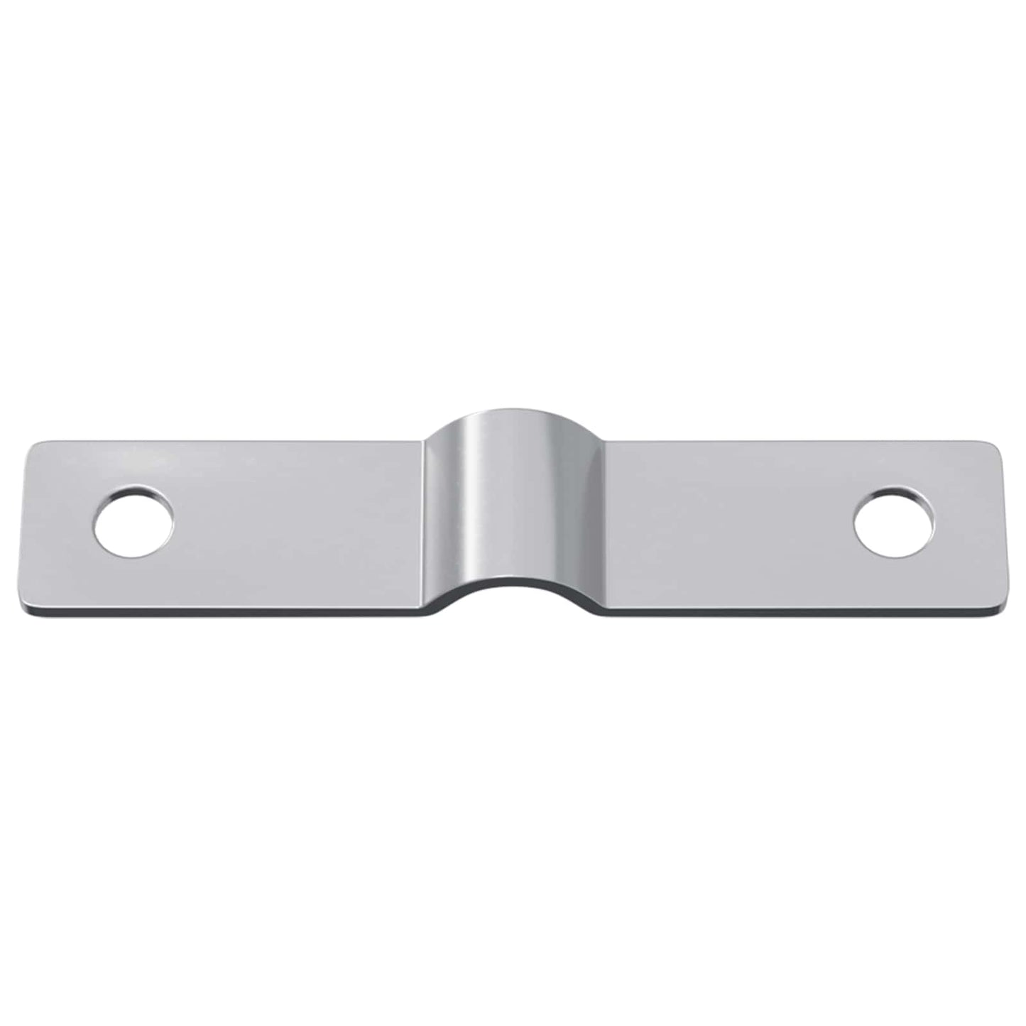 vidaXL Πλάκα Χτυπήματος 2 pcs Ασημί 50 x 10 x 1,2 mm Σίδερο