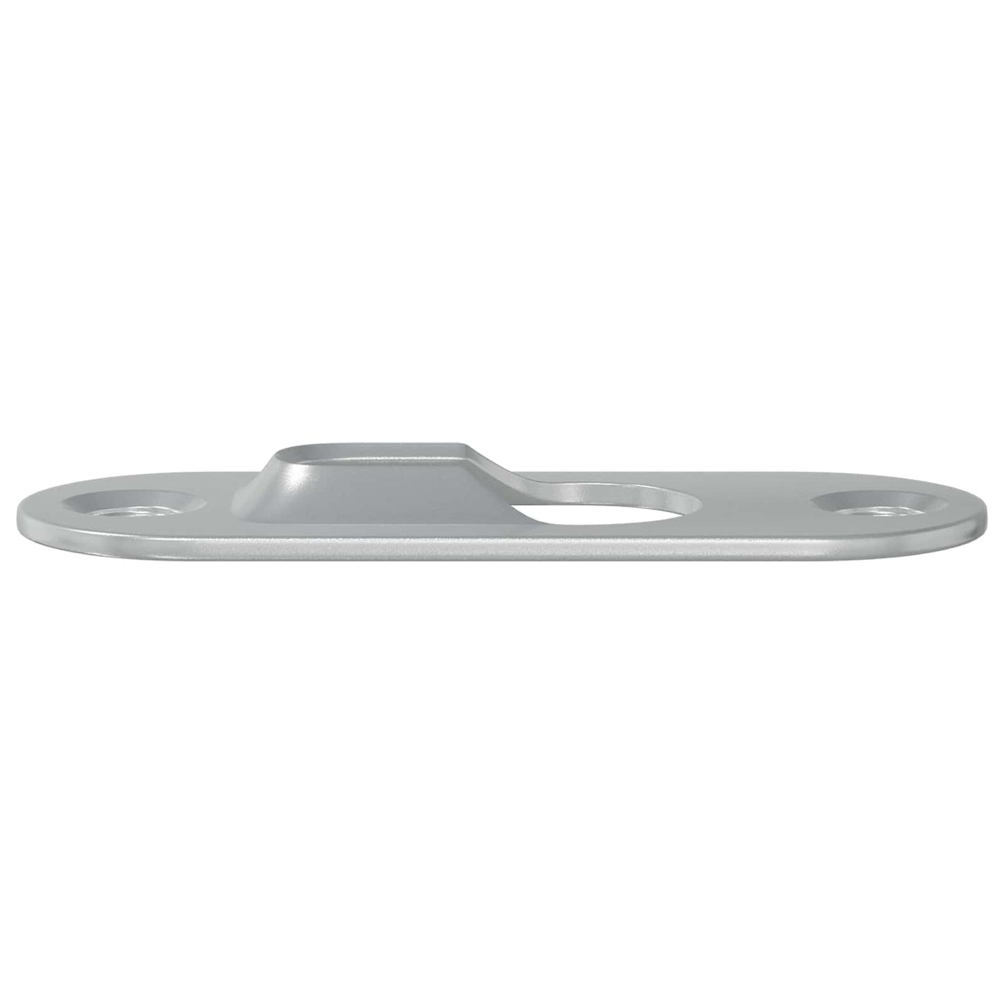 vidaXL ΚΡΕΜΑΣΤΡΑ ΜΕ ΚΛΕΙΔΩΜΑ 2 pcs Ασημί 45 x 16 x 3.5 mm Σίδερο