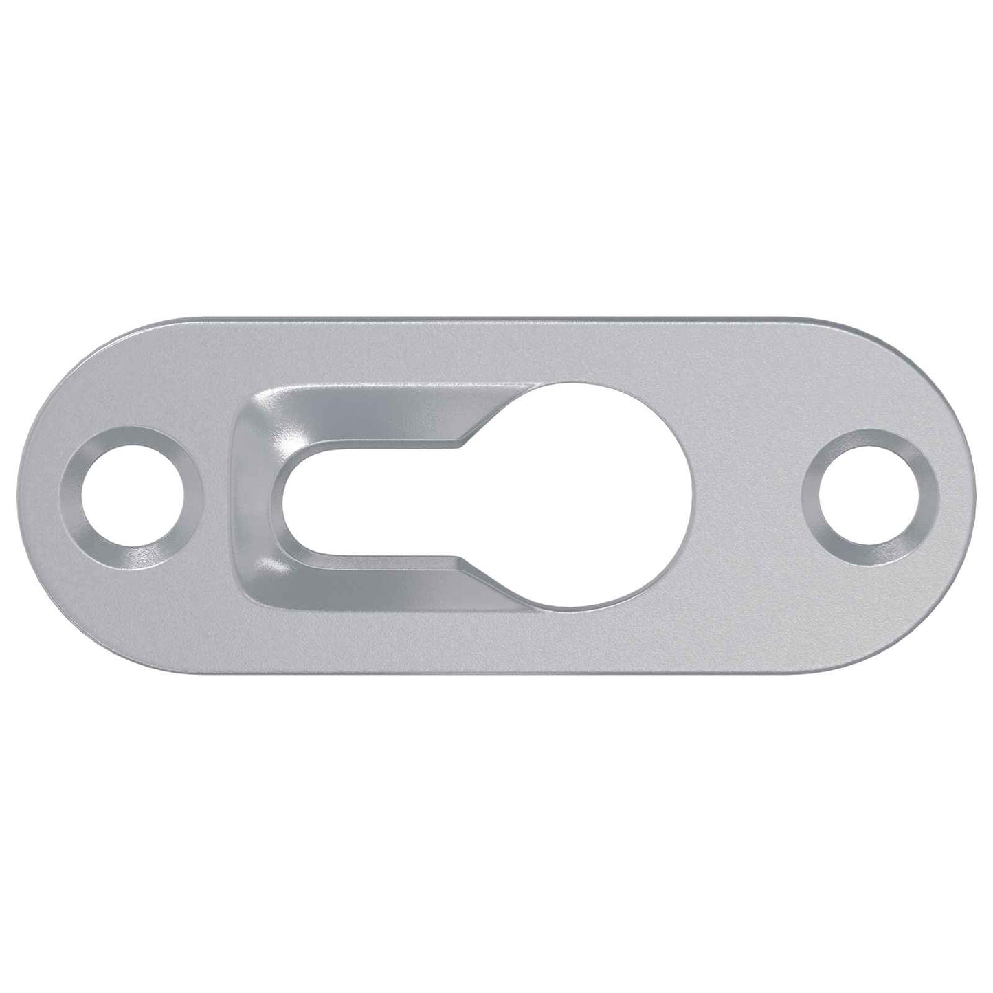 vidaXL ΚΡΕΜΑΣΤΡΑ ΜΕ ΚΛΕΙΔΩΜΑ 2 pcs Ασημί 45 x 16 x 3.5 mm Σίδερο