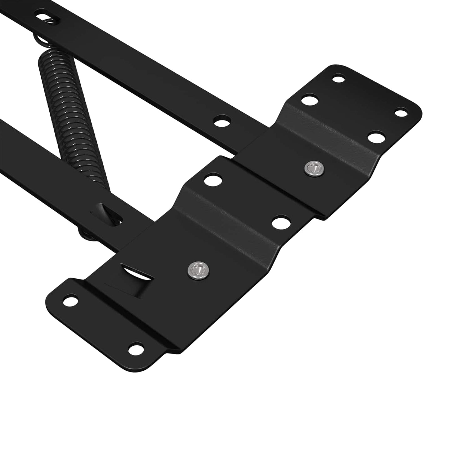 vidaXL Μηχανισμός Ανύψωσης Κρεβατιού 12 pcs Μαύρο 340 x 95 x 40 χιλ