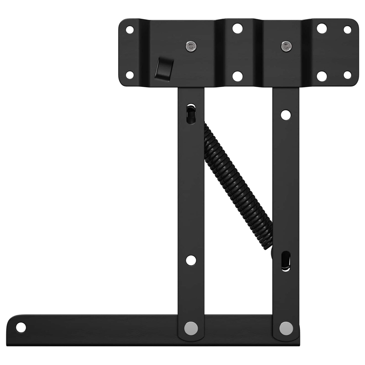 vidaXL Μηχανισμός Ανύψωσης Κρεβατιού 12 pcs Μαύρο 340 x 95 x 40 χιλ