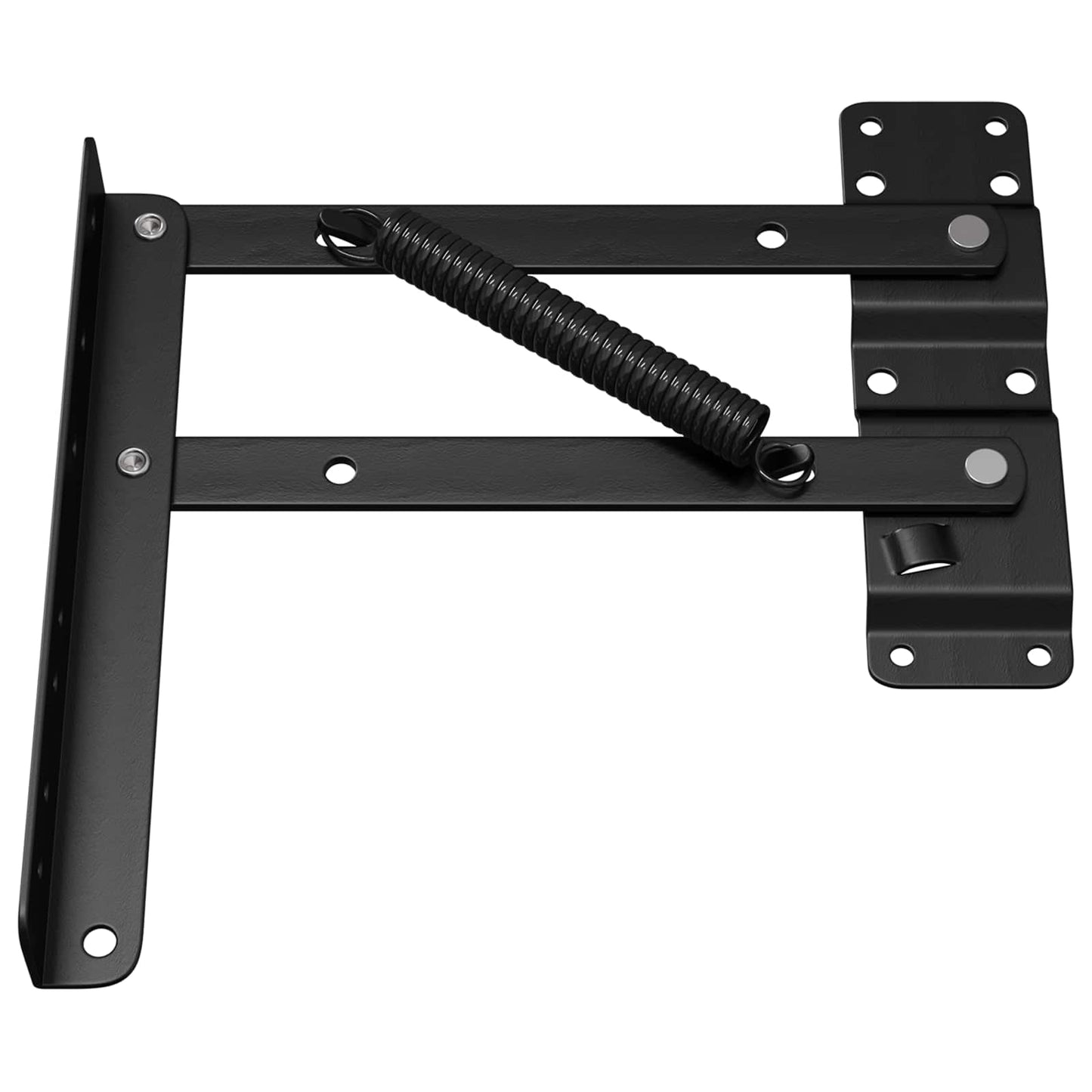 vidaXL Μηχανισμός Ανύψωσης Κρεβατιού 12 pcs Μαύρο 340 x 95 x 40 χιλ