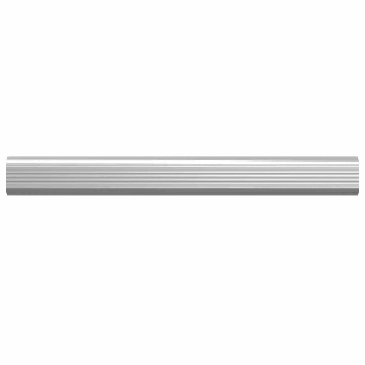 vidaXL Ράβδος Ντουλάπας 12 pcs Ασημί 264 x 15 x 29 mm