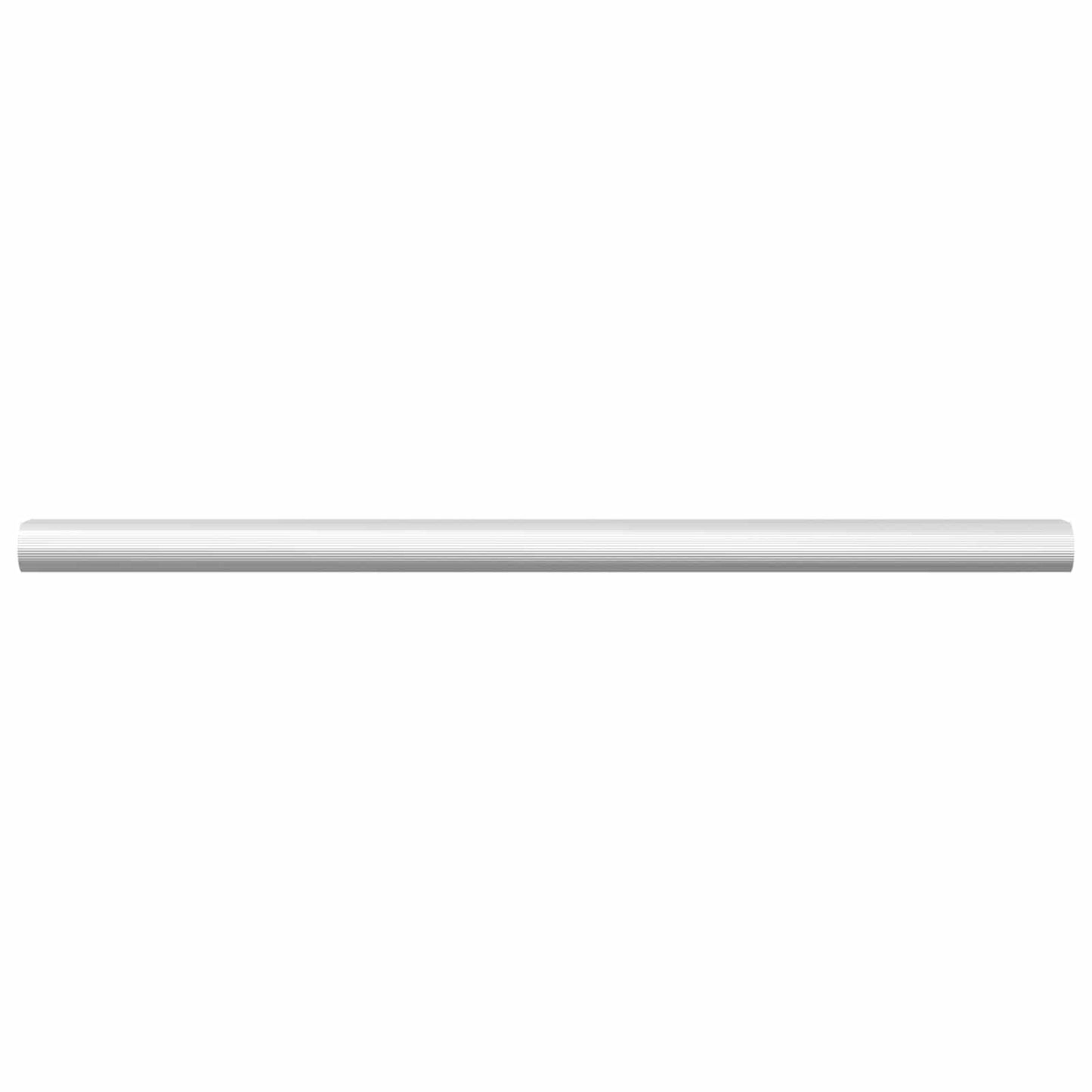 vidaXL Ράβδος Ντουλάπας 12 pcs Ασημί 316 x 15 x 29 mm