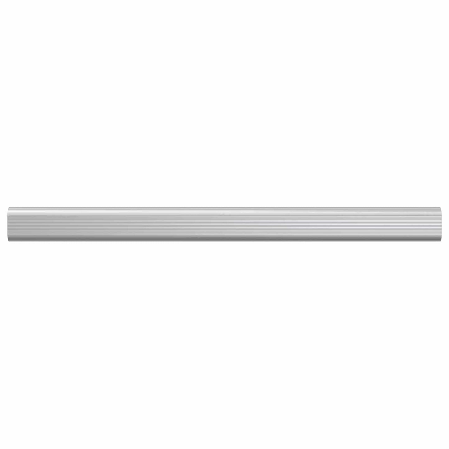 vidaXL Ράβδος Ντουλάπας 2 pcs Ασημί 372 x 15 x 29 mm Αλουμινένιο Κράμα