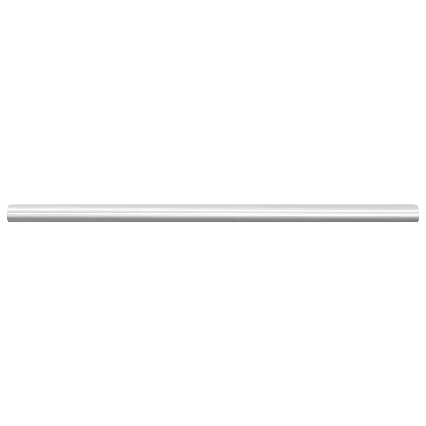 vidaXL Ράβδος Ντουλάπας 2 pcs Ασημί 464 x 15 x 29 mm Αλουμινένιο Κράμα