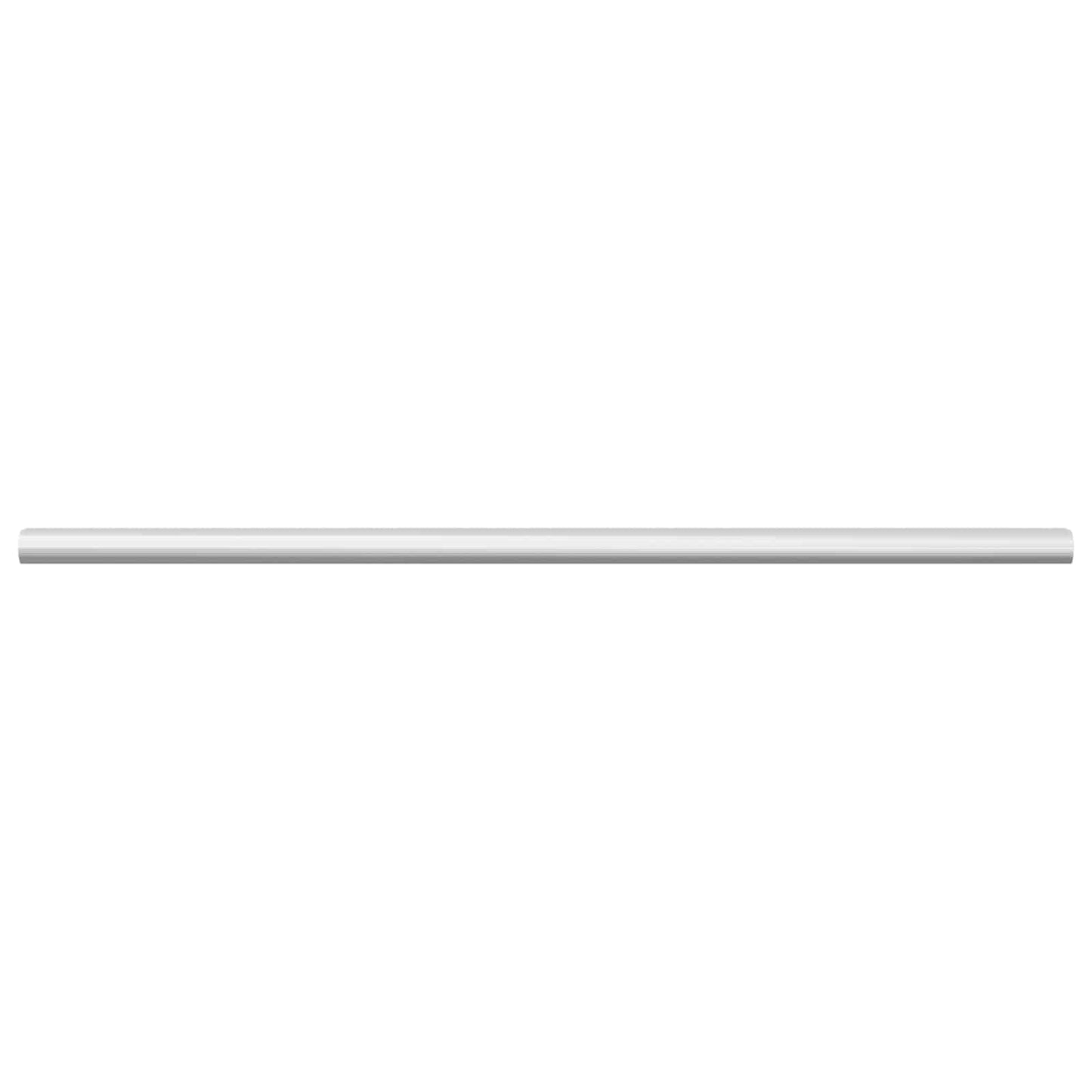 vidaXL Ράβδος Ντουλάπας 2 pcs Ασημί 472 x 15 x 29 mm Αλουμινένιο Κράμα