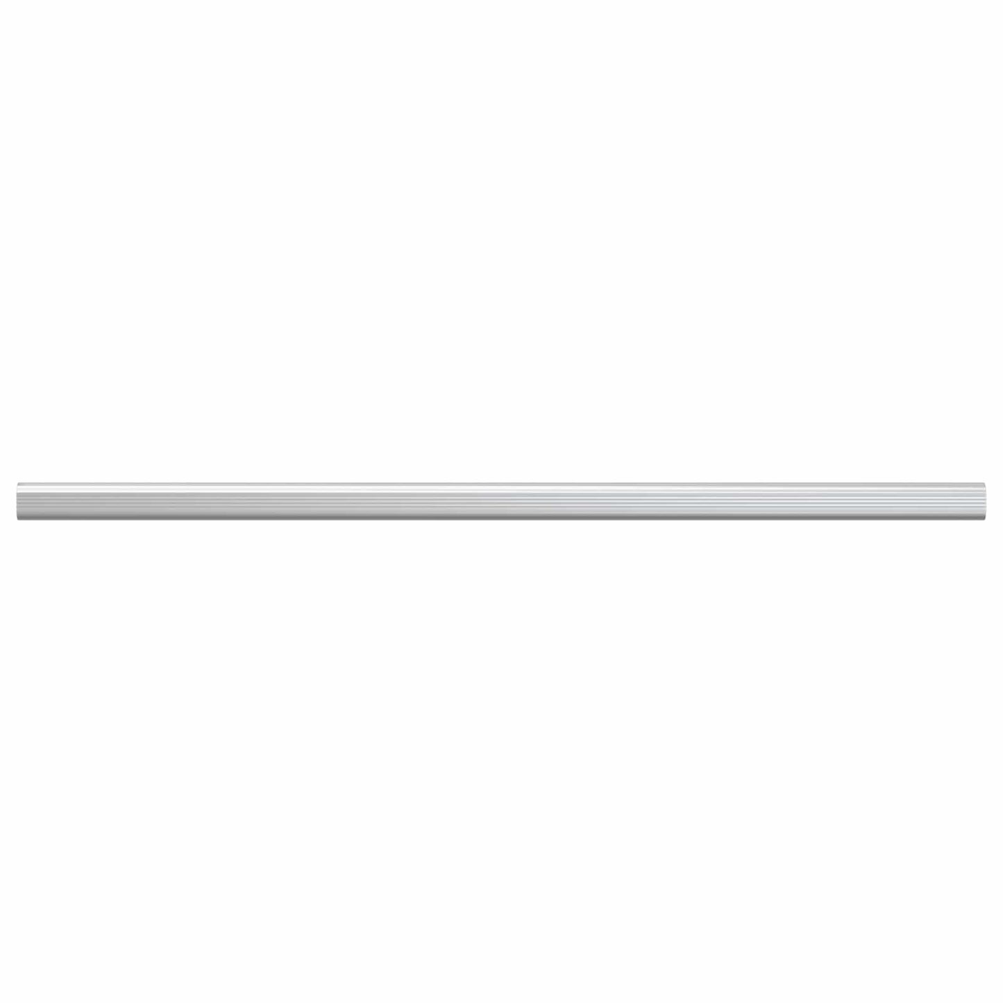 vidaXL Ράβδος Ντουλάπας 2 pcs Ασημί 764 x 15 x 29 mm Αλουμινένιο Κράμα