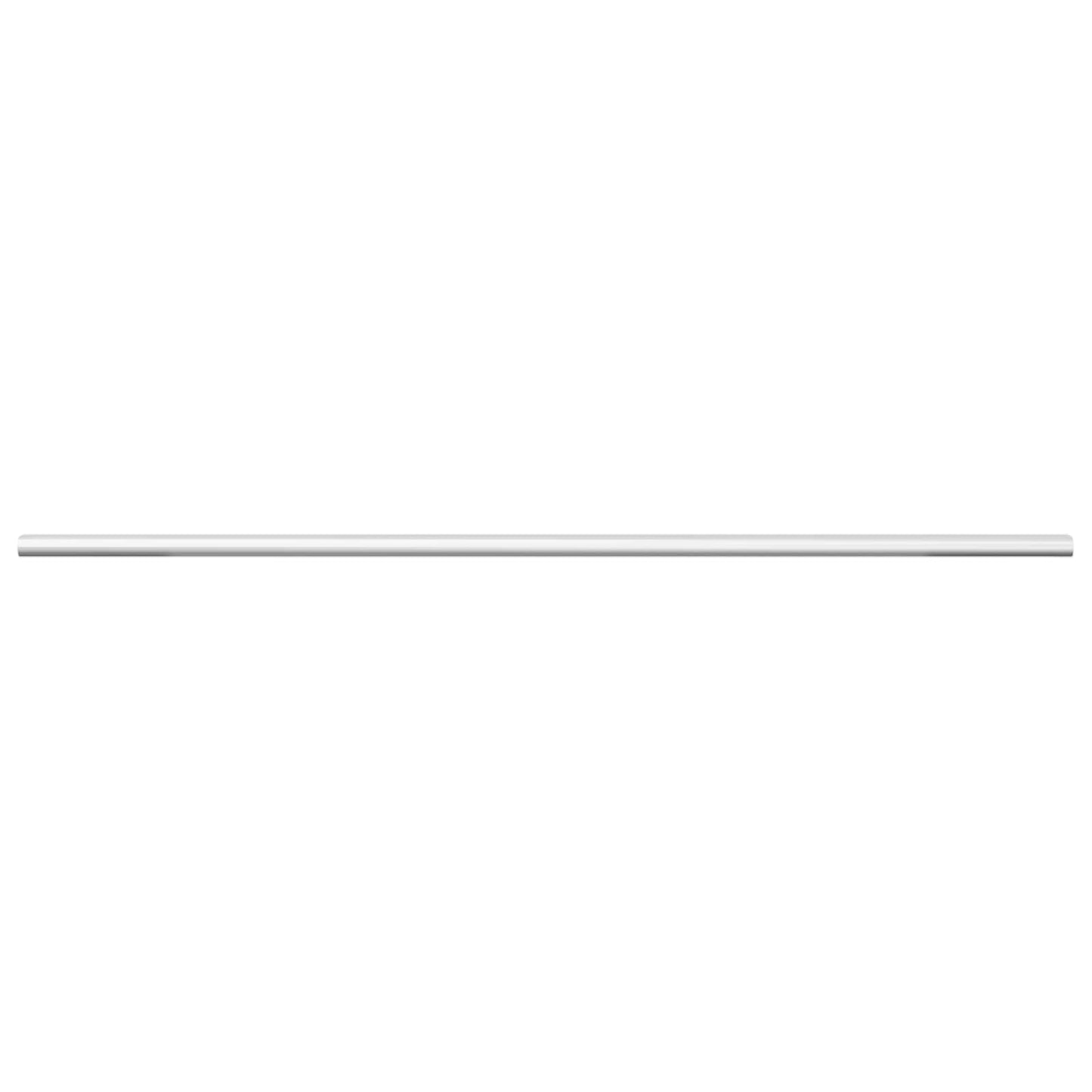 vidaXL Ράβδος Ντουλάπας 2 pcs Ασημί 764 x 15 x 29 mm Αλουμινένιο Κράμα