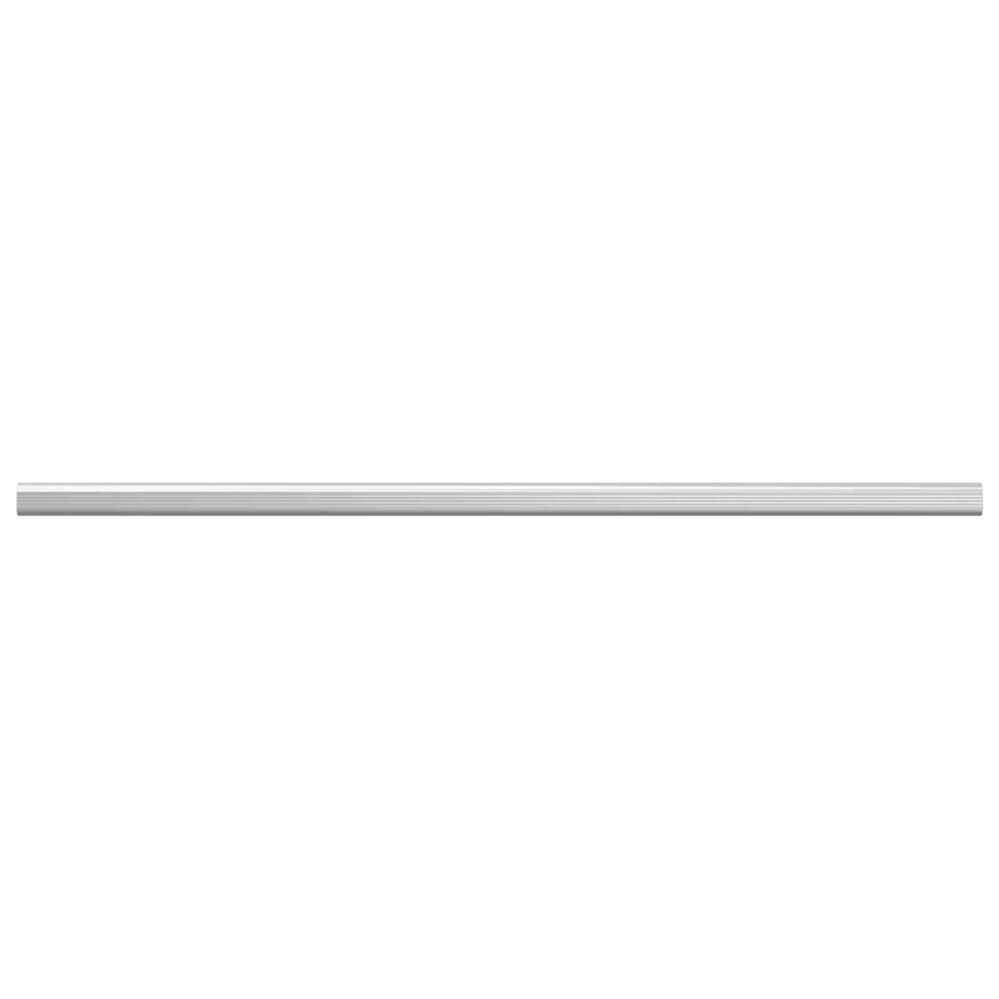 vidaXL Ράβδος Ντουλάπας 12 pcs Ασημί 864 x 15 x 29 mm