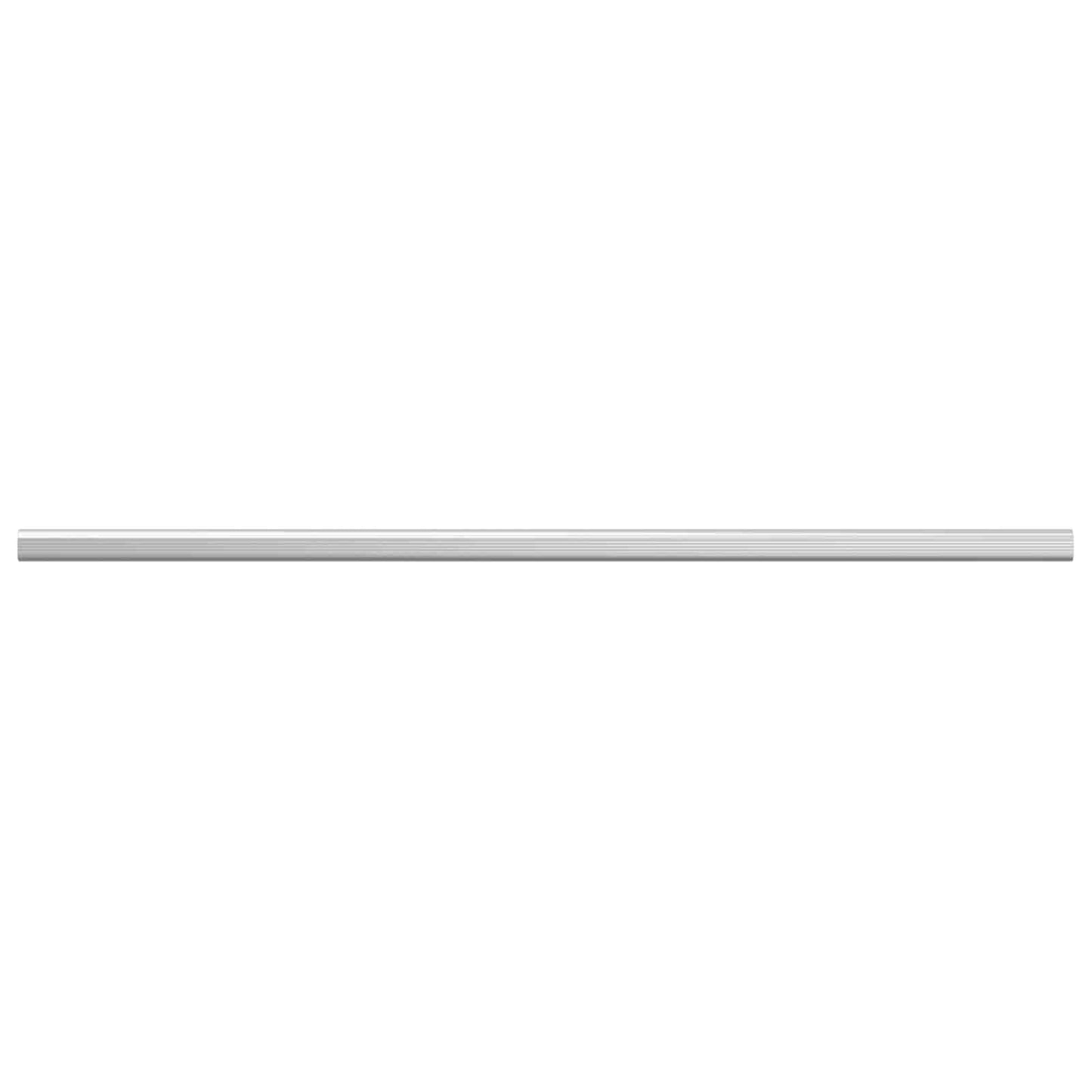 vidaXL Ράβδος Ντουλάπας 2 pcs Ασημί 964 x 15 x 29 mm Αλουμινένιο Κράμα