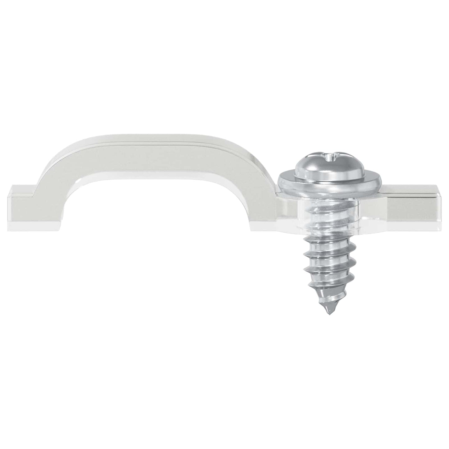 vidaXL Κλιπ LED Ταινίας 12 pcs Διαφανές 2 x 1 x 0.5 εκ