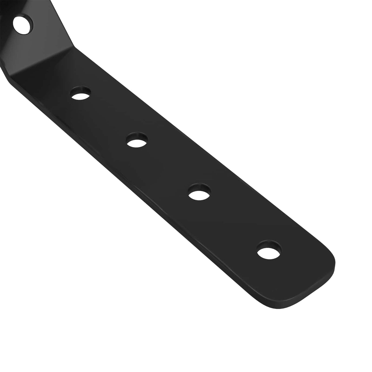 vidaXL Άγκιστρα 2 pcs Μαύρο M5 x 110 mm Σίδερο