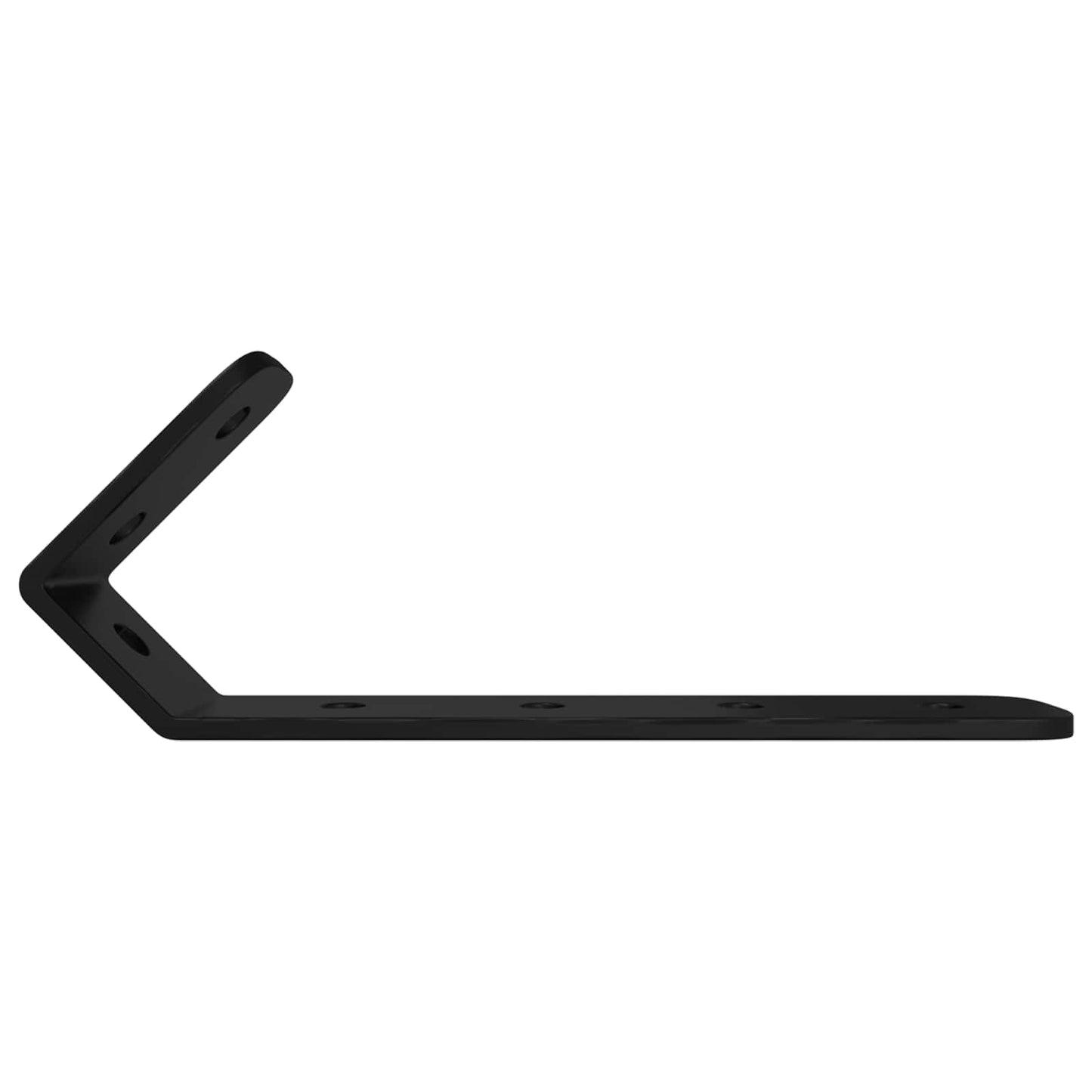 vidaXL Άγκιστρα 2 pcs Μαύρο M5 x 110 mm Σίδερο