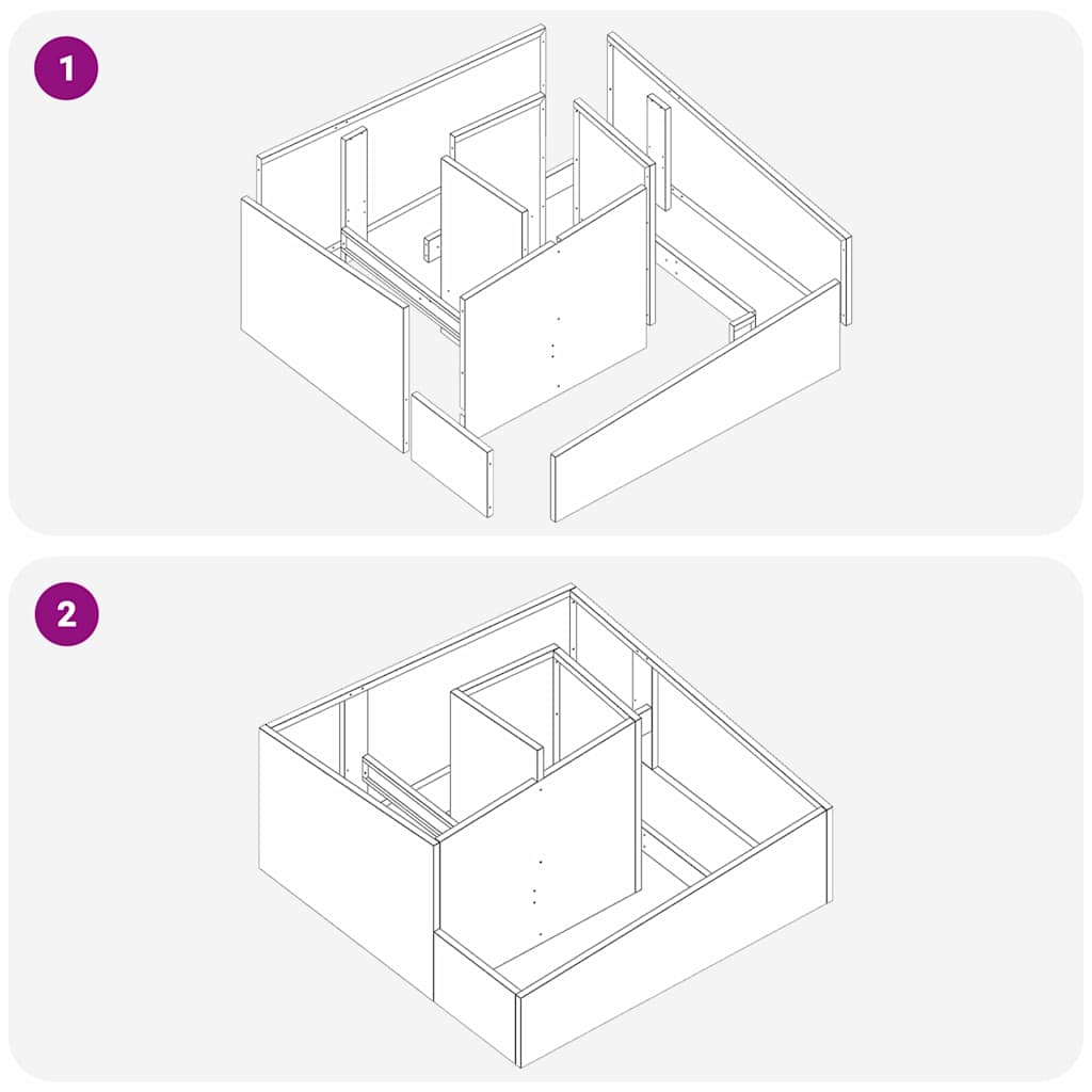 vidaXL Γλάστρα Κήπου Ελιά Πράσινη 80 x 80 x 50 εκ.