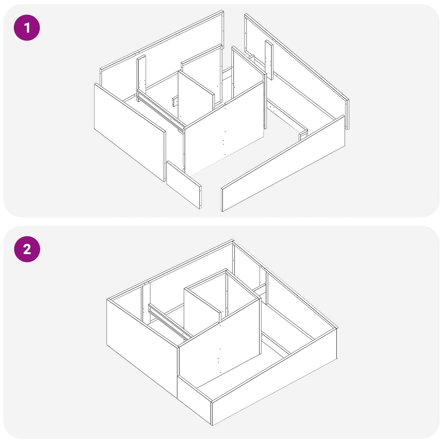 vidaXL Γλάστρα Κήπου Καφέ 100 x 100 x 50 cm Ατσάλι Σκληρυθέν στον Αέρα