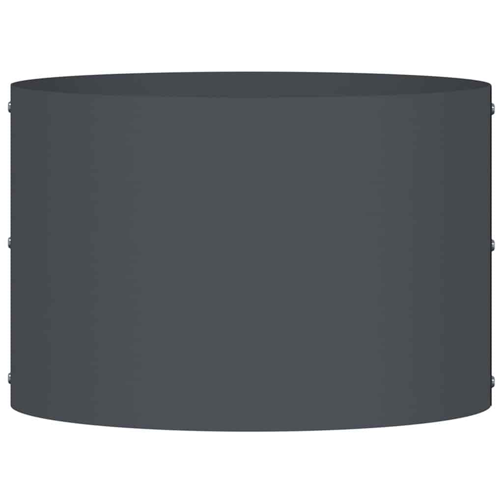 vidaXL Γλάστρα Κήπου Ανθρακί 30 x 30 x 20 cm Ψυχρής έλασης χάλυβας