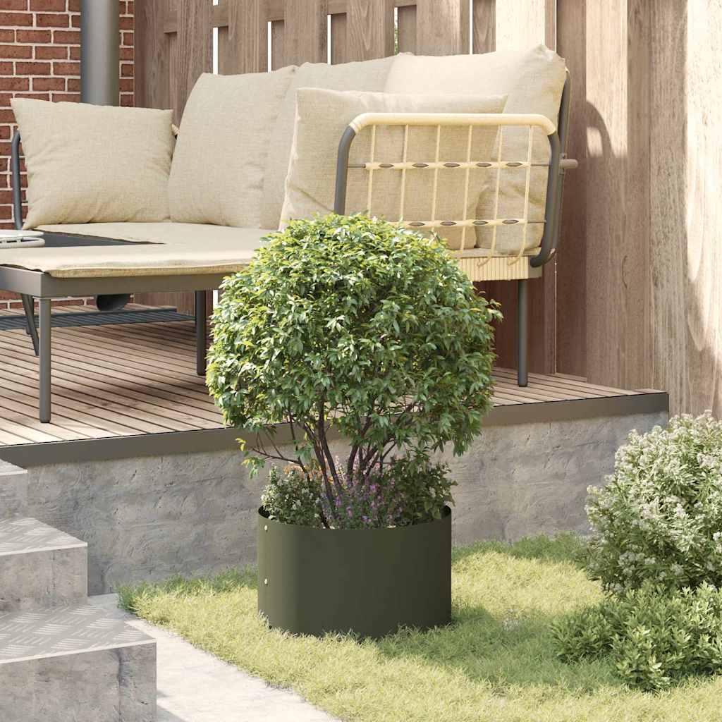 vidaXL Γλάστρα Κήπου 5 pcs Ελιά Πράσινη 30 x 30 x 20 cm