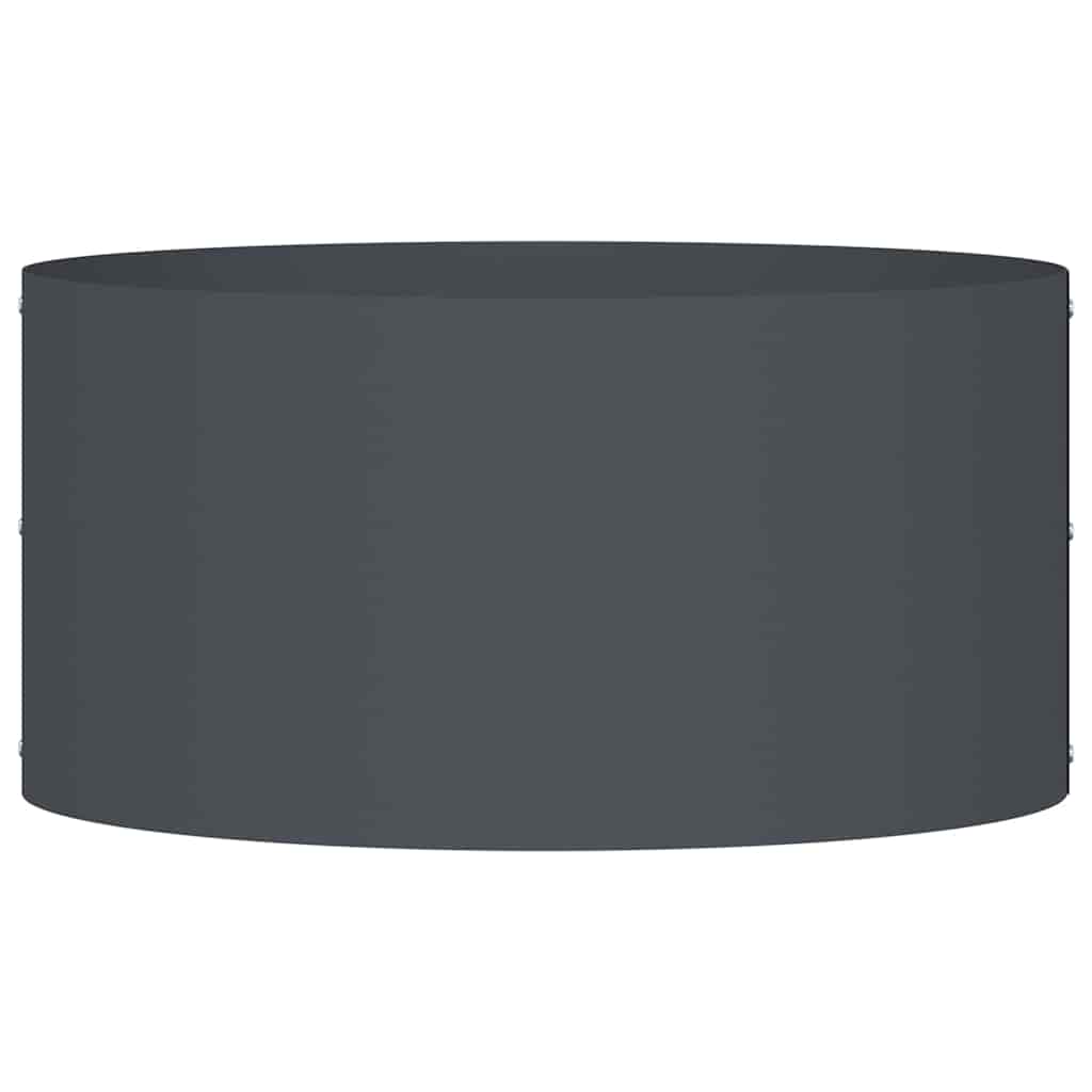 vidaXL Δακτύλιος γλάστρας Ανθρακί 40 x 40 x 20 cm