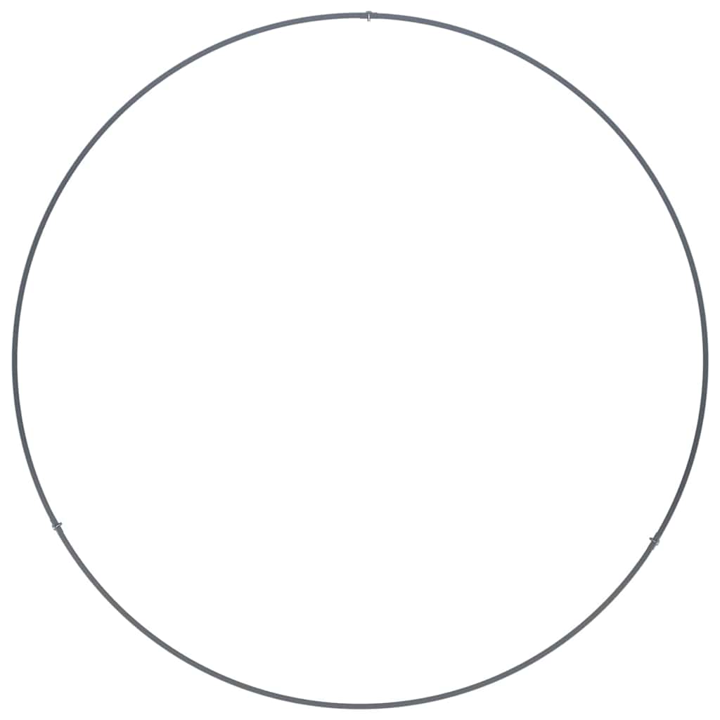 vidaXL Δακτύλιος γλάστρας Ανθρακί 80 x 80 x 20 cm