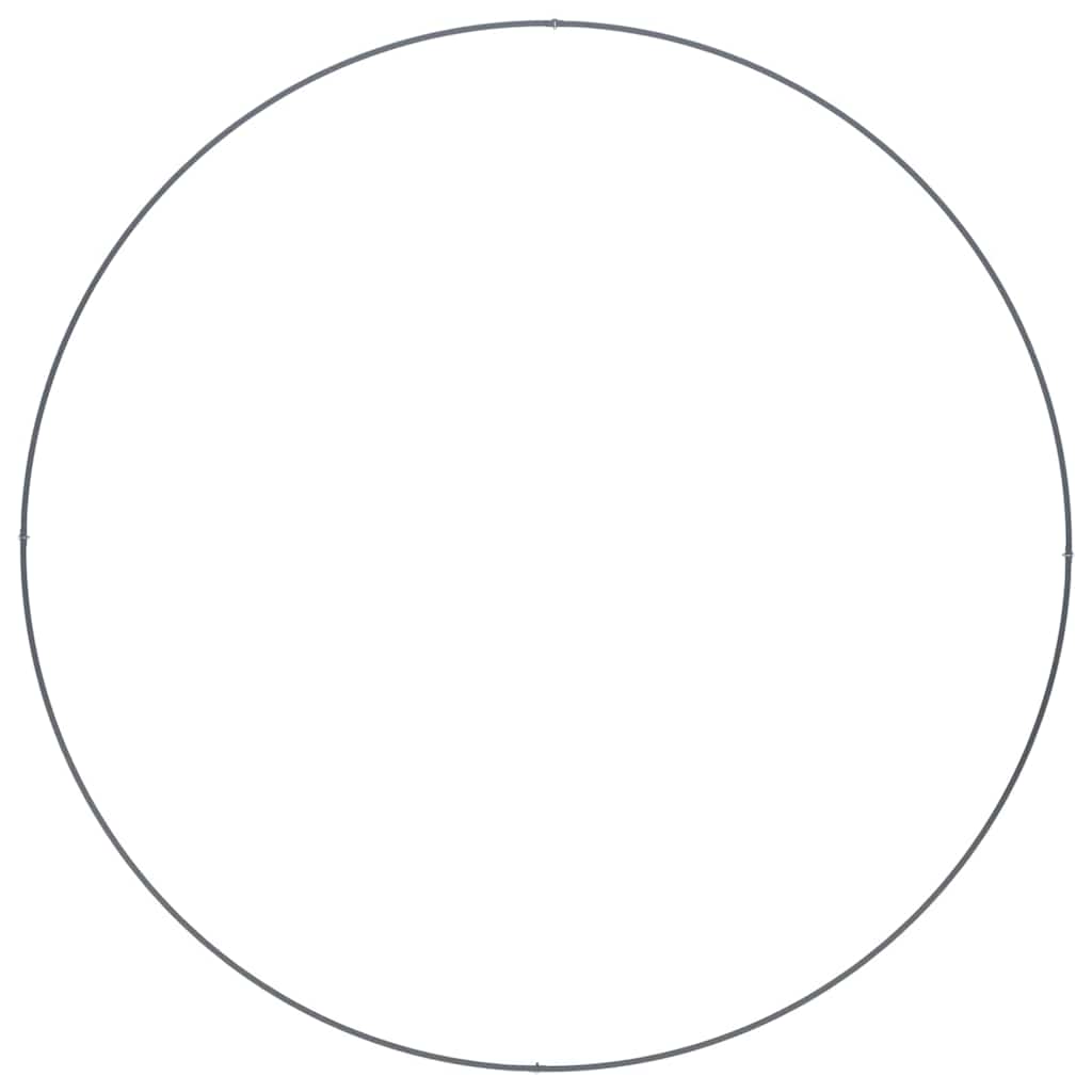 vidaXL Δακτύλιος γλάστρας Ανθρακί 120 x 120 x 20 εκ.