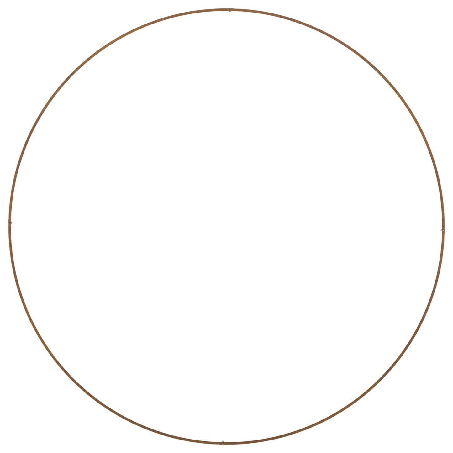 vidaXL Δακτύλιος γλάστρας 5 pcs Καφέ 120 x 120 x 20 εκ.