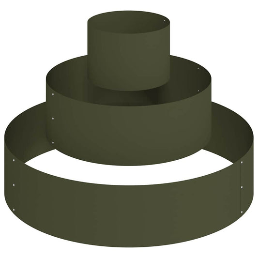 vidaXL Γλάστρα Κήπου Ελιά Πράσινη 90 x 90 x 20 εκ