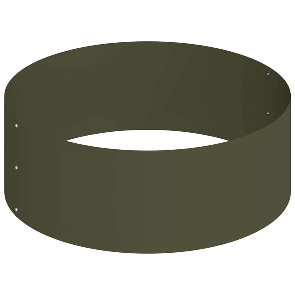 vidaXL Γλάστρα Κήπου Ελιά Πράσινη 90 x 90 x 20 εκ