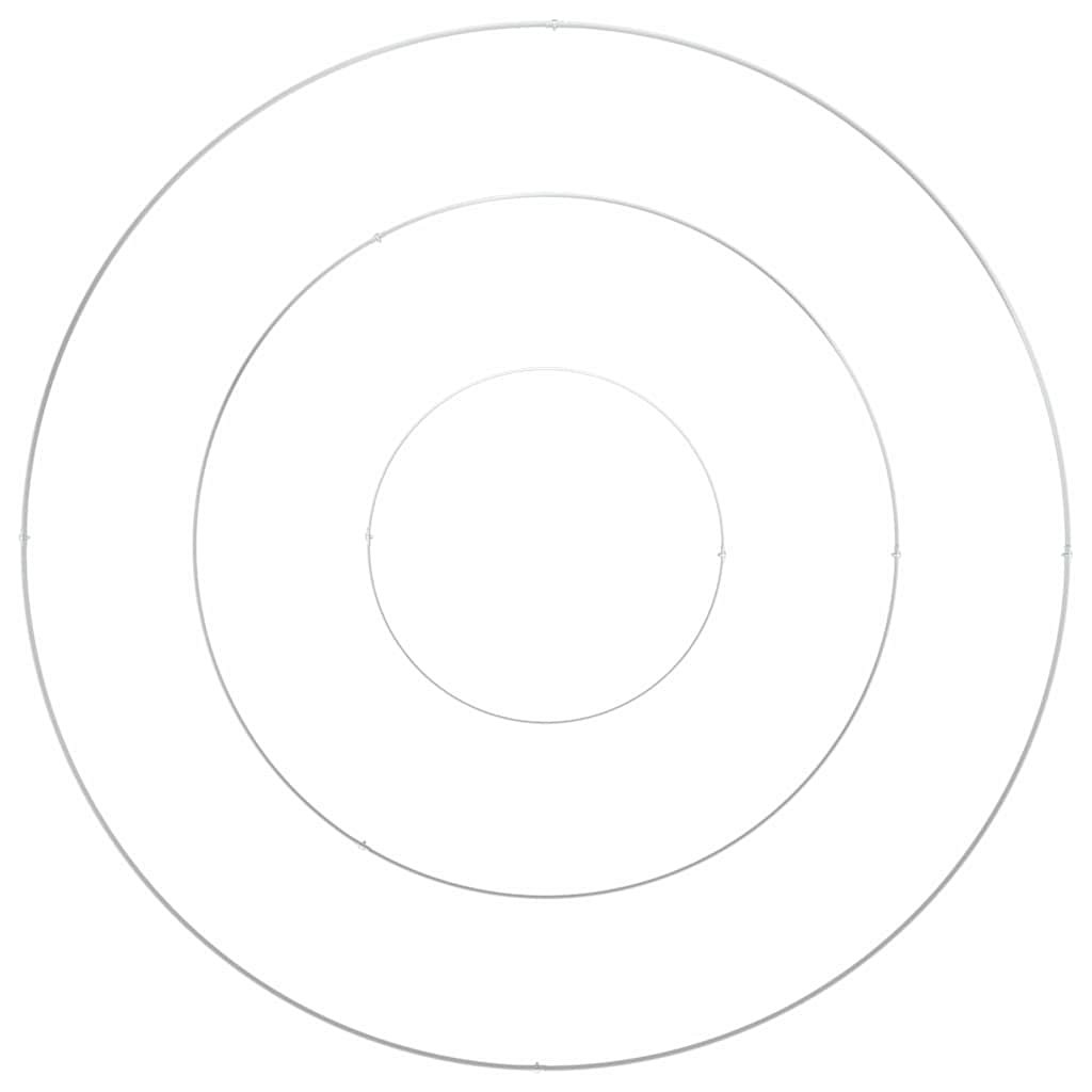 vidaXL Γλάστρα Κήπου Λευκό 120 x 120 x 20 εκ. Ψυχρής έλασης χάλυβας