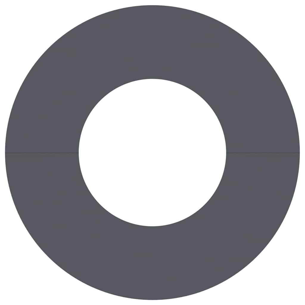 vidaXL κατάλληλο για δαχτυλίδι επίπεδου δέντρου Ανθρακί Ø30 / 60 εκ.