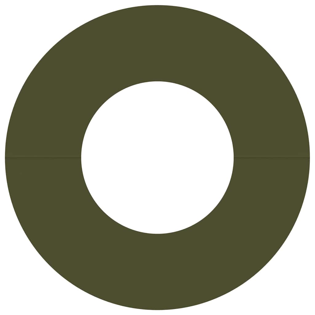 vidaXL κατάλληλο για επίπεδα δαχτυλίδια δέντρου 5 pcs Λαδί Ø30 / 60 εκ.