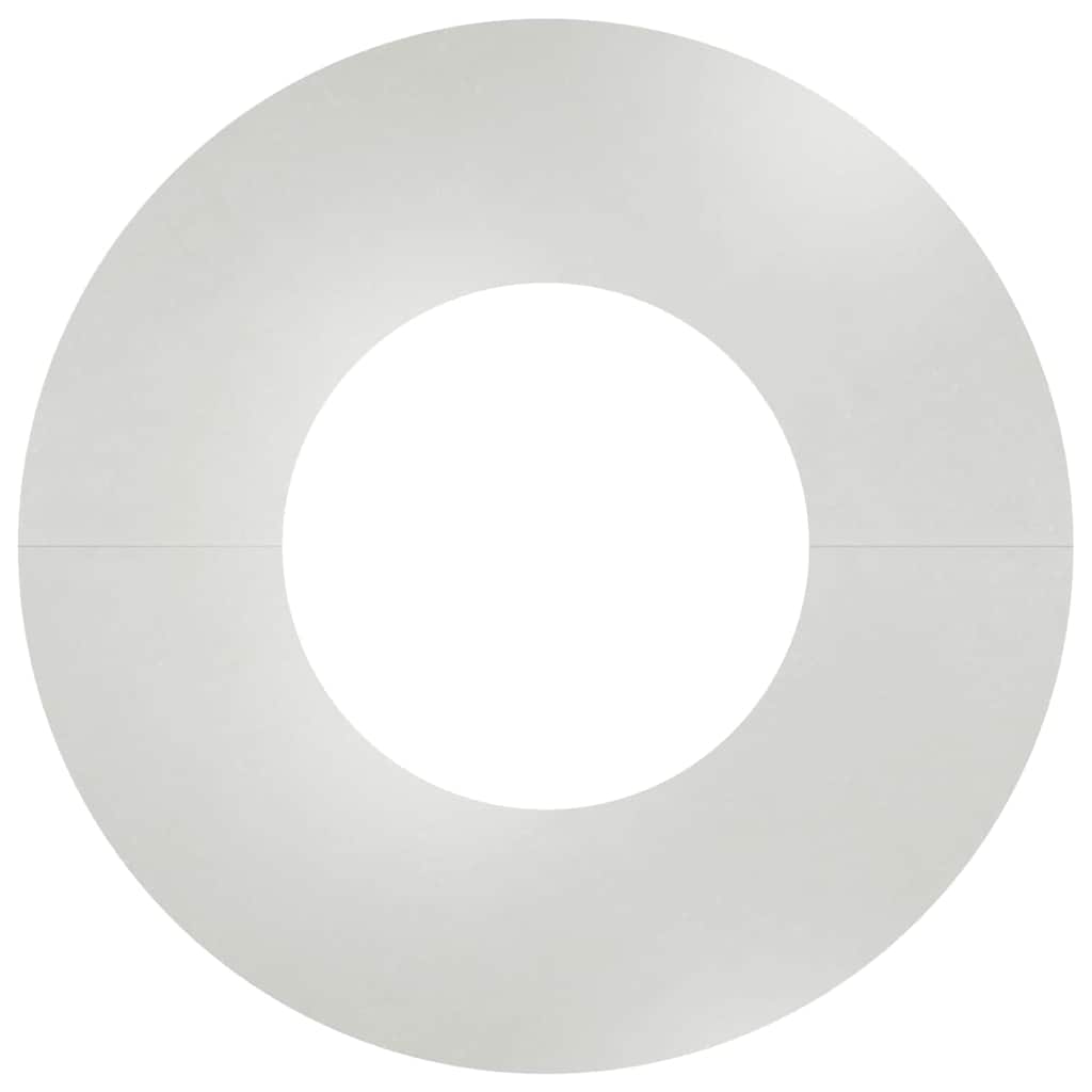 vidaXL κατάλληλο για δαχτυλίδι επίπεδου δέντρου Ασημί Ø30 / 60 εκ.