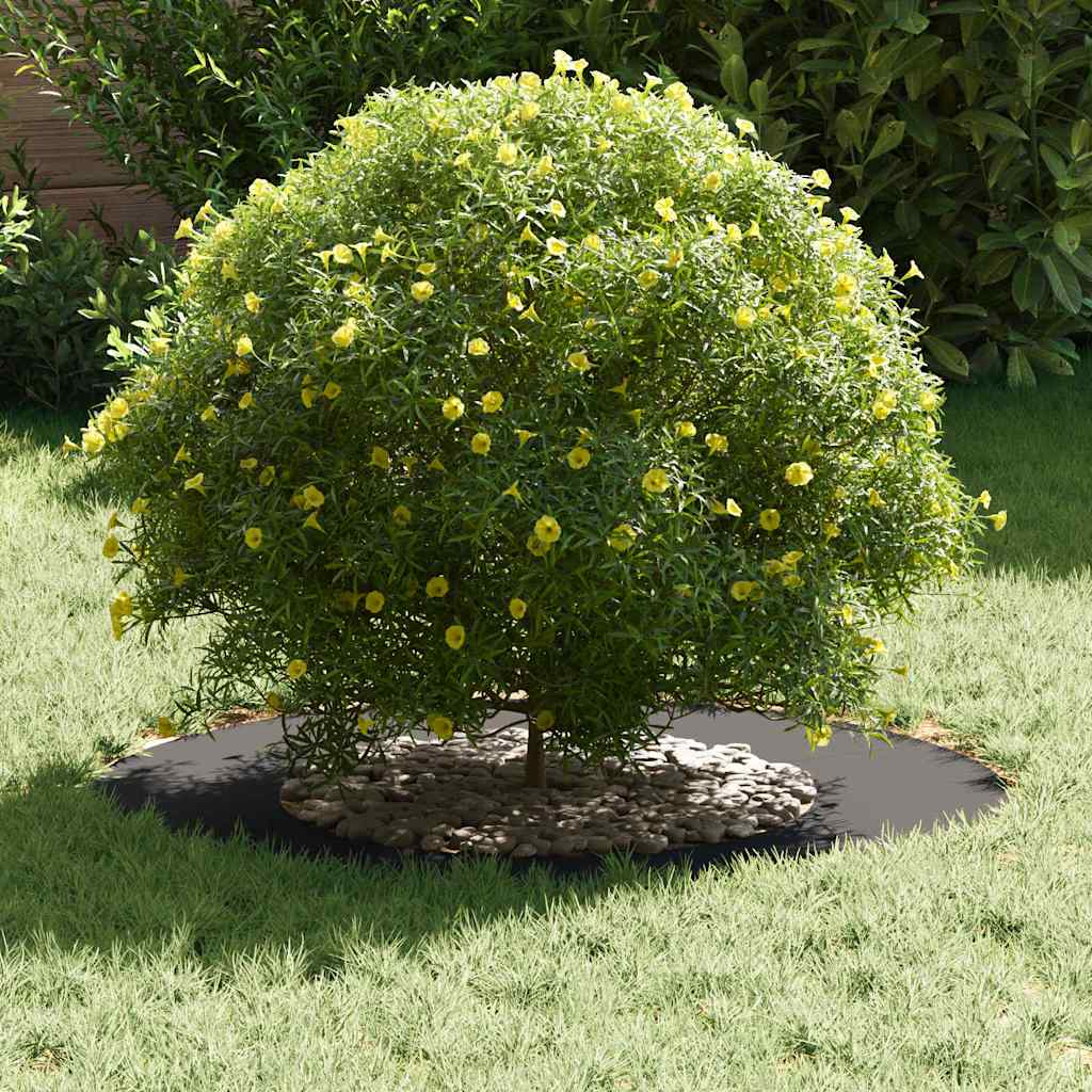 vidaXL κατάλληλο για δαχτυλίδι επίπεδου δέντρου Μαύρο Ø40 / 70 εκ.