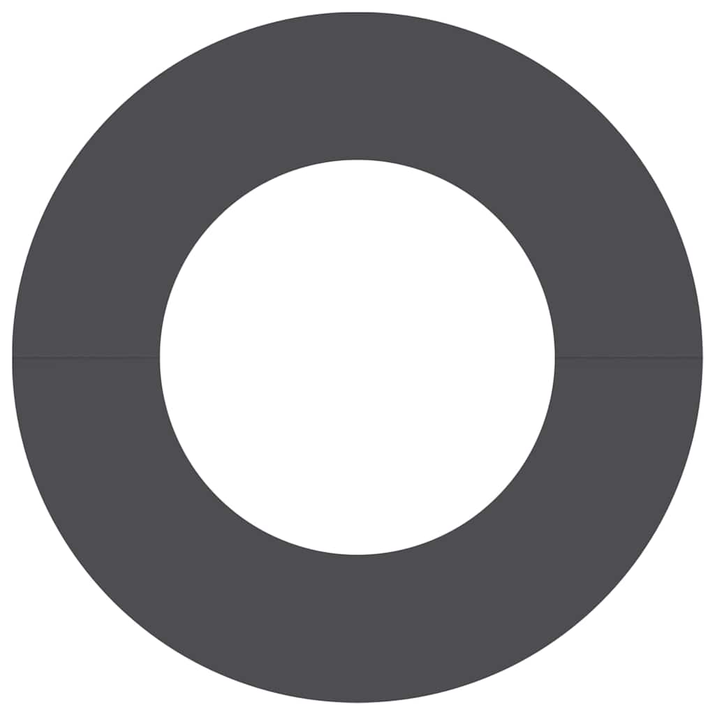 vidaXL κατάλληλο για δαχτυλίδι επίπεδου δέντρου Μαύρο Ø40 / 70 εκ.