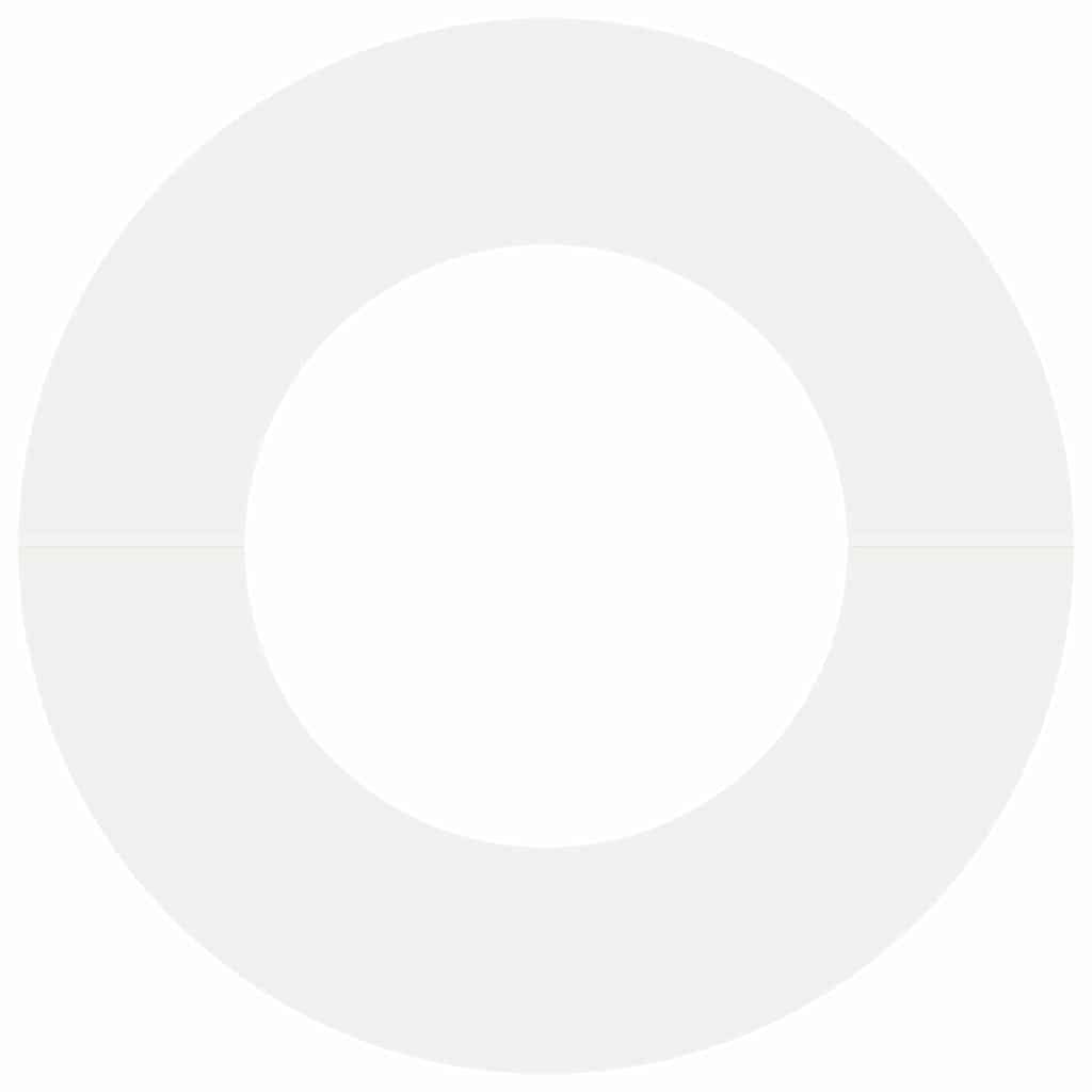 vidaXL κατάλληλο για δαχτυλίδι επίπεδου δέντρου Λευκό Ø40 / 70 εκ.