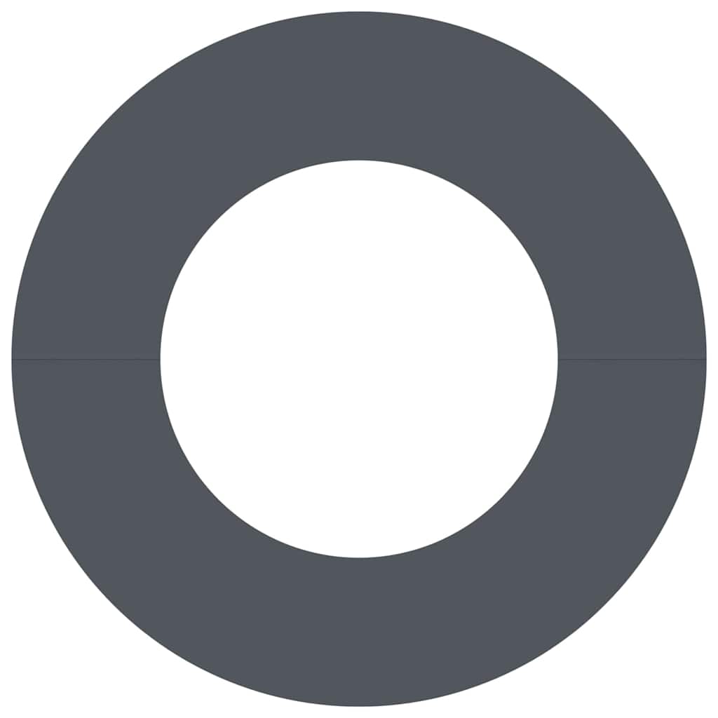 vidaXL κατάλληλο για δαχτυλίδι επίπεδου δέντρου Ανθρακί Ø40 / 70 εκ.