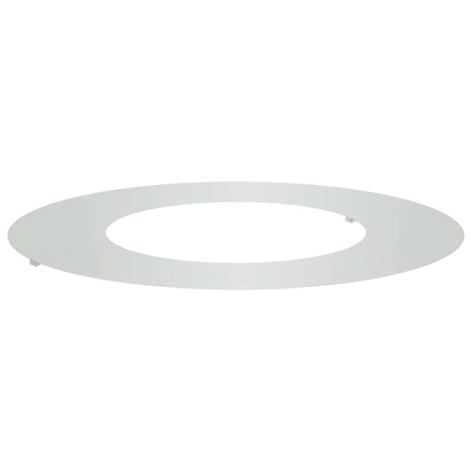 vidaXL κατάλληλο για δαχτυλίδι επίπεδου δέντρου Ασημί Ø40 / 70 εκ.