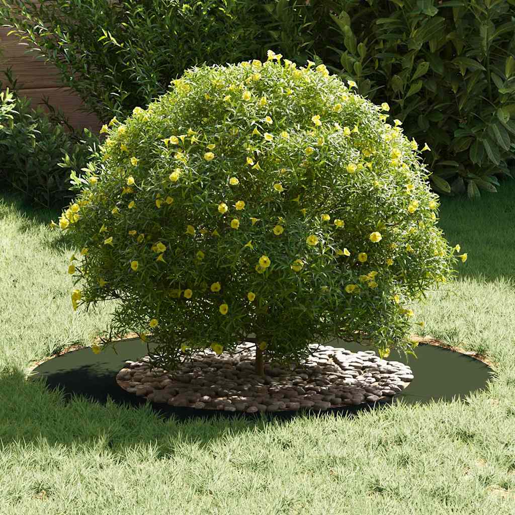 vidaXL κατάλληλο για δαχτυλίδι επίπεδου δέντρου Λαδί Ø50 / 80 εκ. Ατσάλι