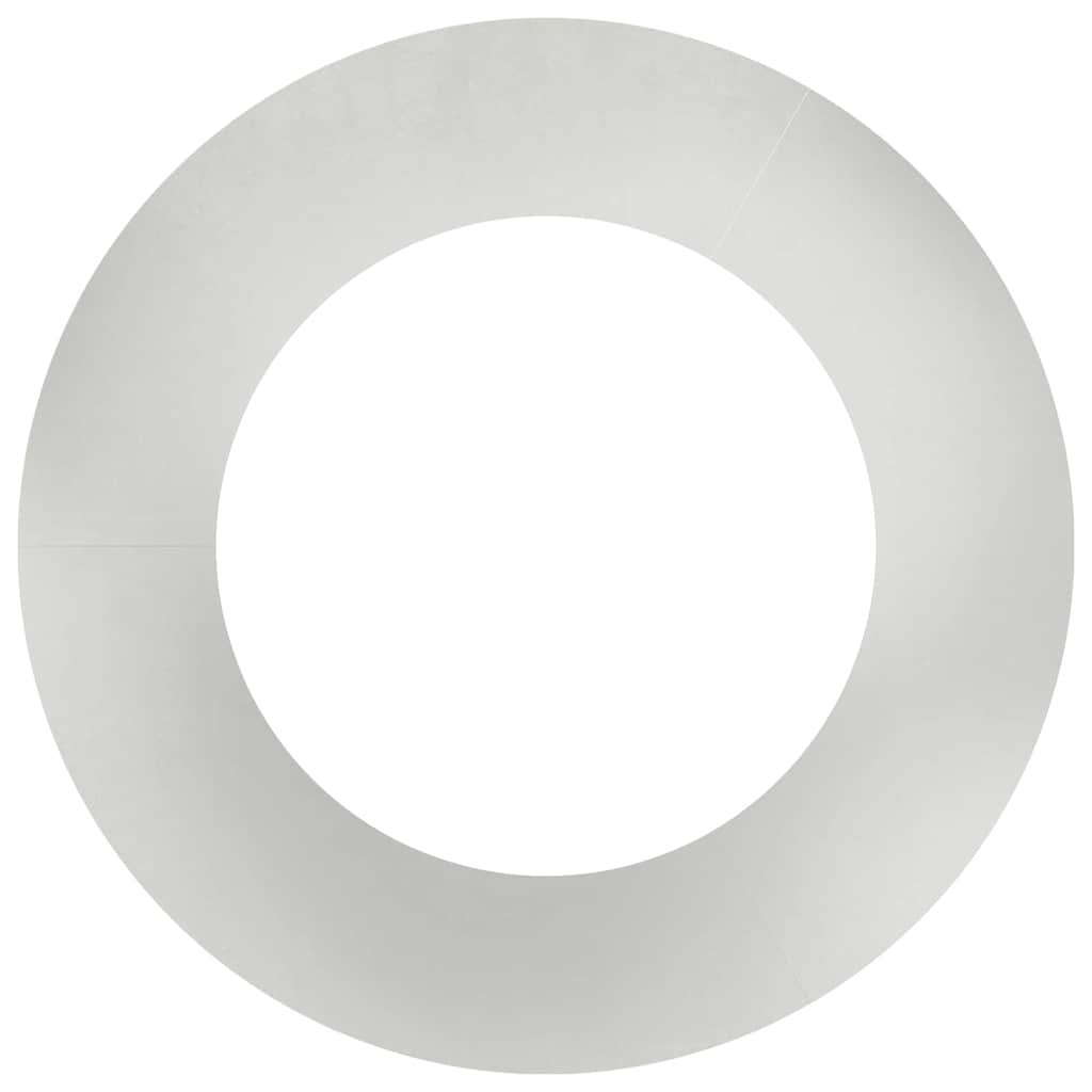 vidaXL κατάλληλο για επίπεδα δαχτυλίδια δέντρου 5 pcs Ασημί Ø50 / 80 εκ.