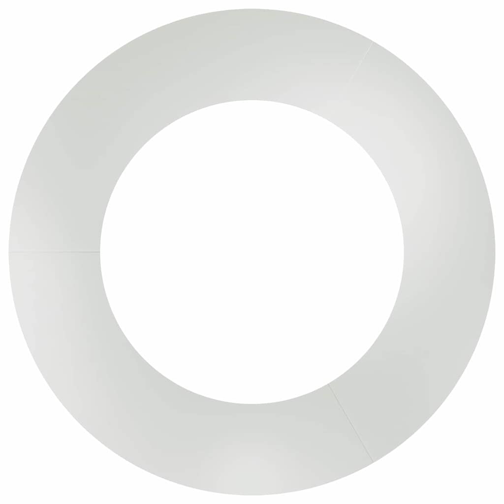 vidaXL κατάλληλο για δαχτυλίδι επίπεδου δέντρου Ασημί Ø50 / 80 εκ.