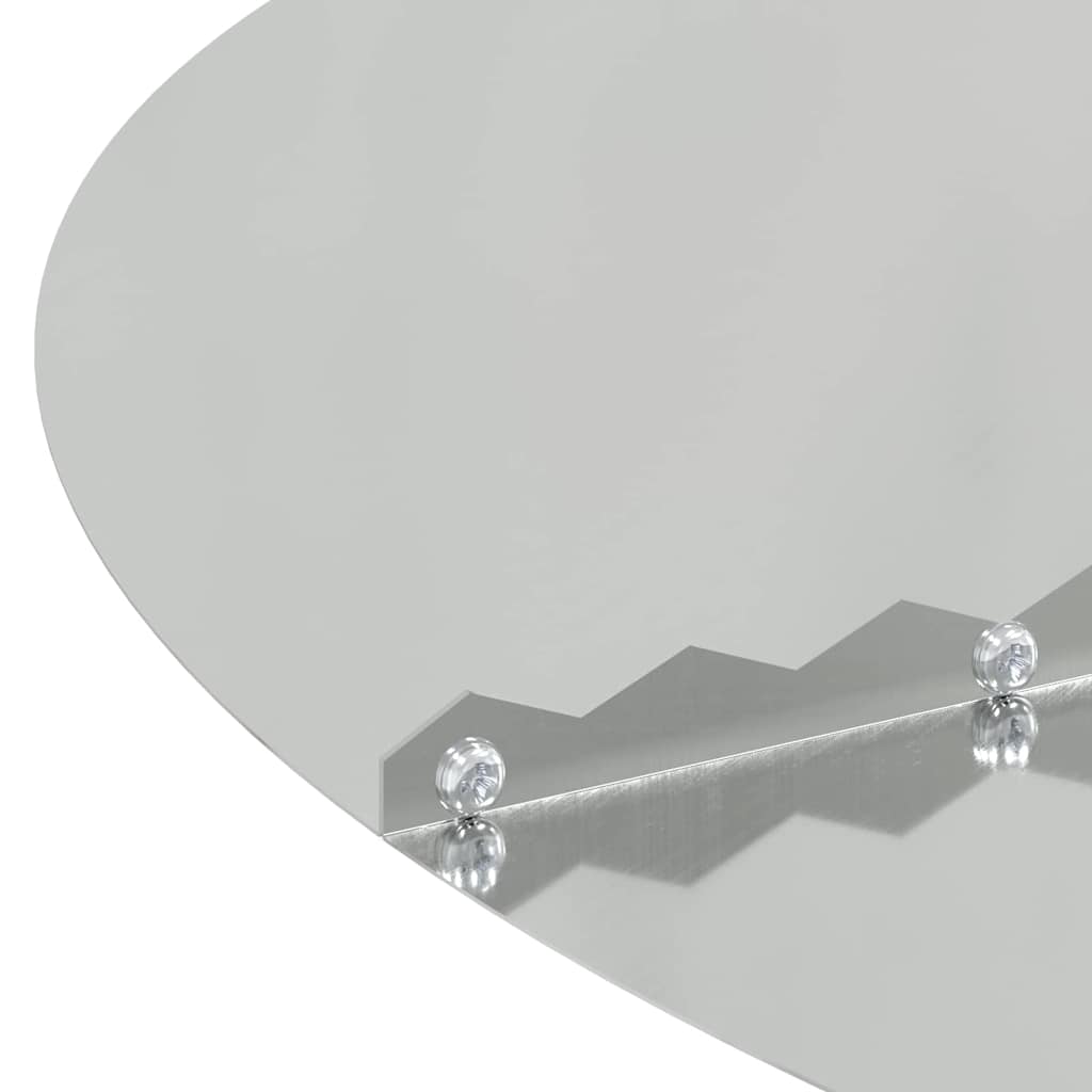 vidaXL κατάλληλο για επίπεδα δαχτυλίδια δέντρου 5 pcs Ασημί Ø60 / 90 εκ.